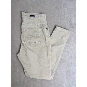 Patagonia Womens 30 Organic Cotton Everyday Cords in Cream Mid Rise Cordoruy